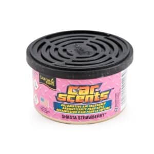 California Car Scents Shasta Strawberries je jednou z nejoblíbenějších vůní na světě. Tato ikonická americká vůně v plechovce přináší intenzivní a autentické aroma sladkých jahod, které promění každou jízdu v příjemný zážitek. Zapomeňte na levné stromečky, které vyprchají po pár dnech – California Scents sází na kvalitu a výdrž.