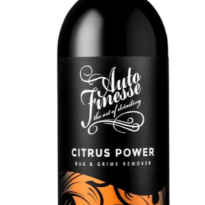 Auto Finesse Citrus Power Bug & Grime Remover je účinný odstraňovač hmyzu a špíny s citrusovou formulí. Bezpečný pro lak i vosky, ideální jako pre-wash před mytím.